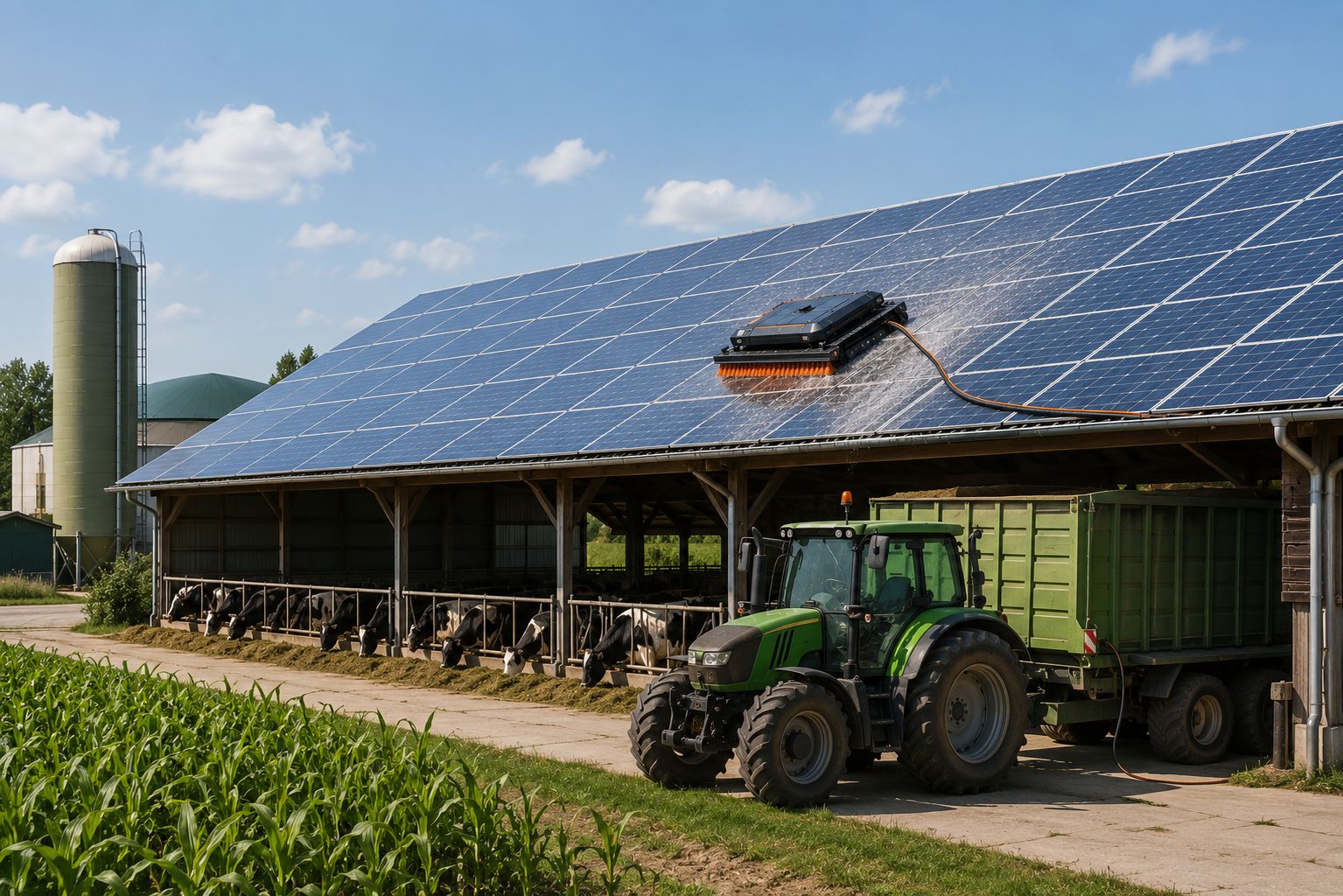Agrar Solar reinigung

